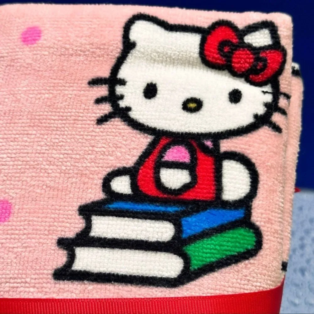 Hello Kitty Pink Hand Towels set